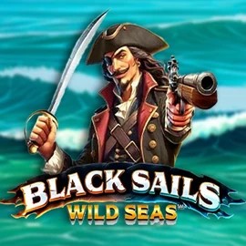 Black Sails Wild Seas slot logo by Infinity Dragon Studios at Nitrobet CasinoBlack Sails Wild Seas