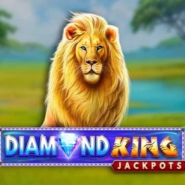 Jackpots logo of Diamond King Jackpots from SpinPlay Games at Nitrobet Casino