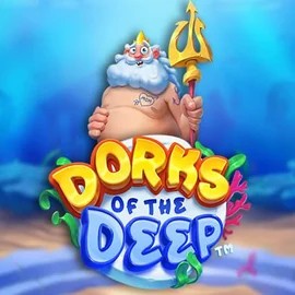 Dorks of the Deep slot logo by Hacksaw Gaming at Nitrobet CasinoDorks of the Deep