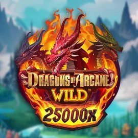 Logo of Dragons of Arcane Wild from Foxium at Nitrobet Casino