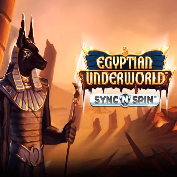 Egyptian Underworld slot logo by Greentube at Nitrobet Casino
