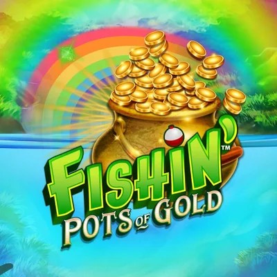 Fishin Pots Of Gold slot logo by Gameburger Studios at Nitrobet CasinoFishin Pots Of Gold