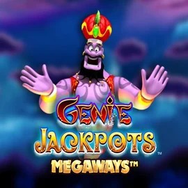 Logo of Genie Jackpots Megaways from Blueprint Gaming at Nitrobet Casino