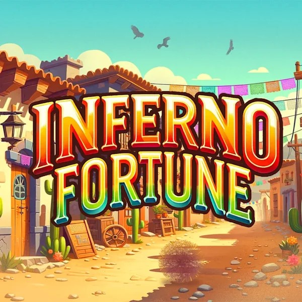 Inferno Fortune online game logo by Atomic Slot Lab on casinonitrobet.com