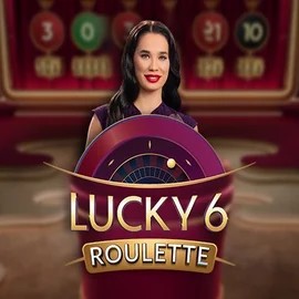 Lucky 6 Roulette logo by Pragmatic Play Nitrobet Casino