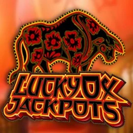 Lucky Ox Jackpots online game logo by Rival on casinonitrobet.com