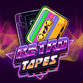 Logo of Retro Tapes from Push Gaming at Nitrobet Casino