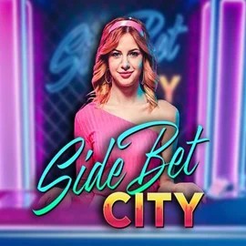 Side Bet City slot logo by Evolution at Nitrobet Casino